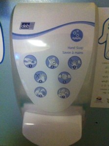 Proper handwashing for at least a minute.  Handwashing has become a time for reflection and contemplation.  